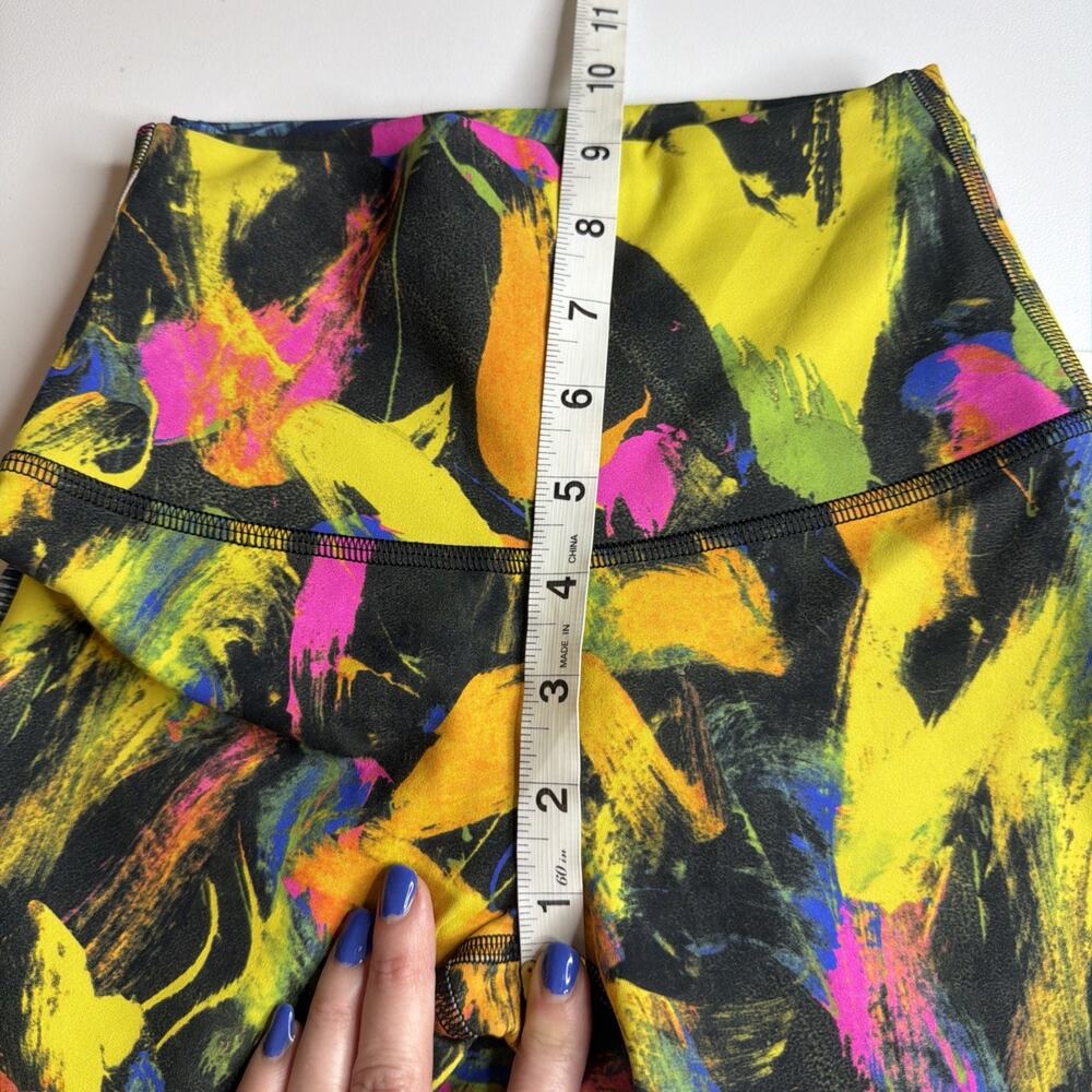Set of Two Lululemon Wunder Train Leggings 25" Size 2 Multicolor Splatter READ - Picture 16 of 16